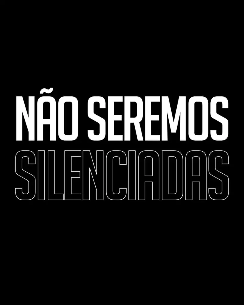 Nota Pública: Não seremos silenciadas